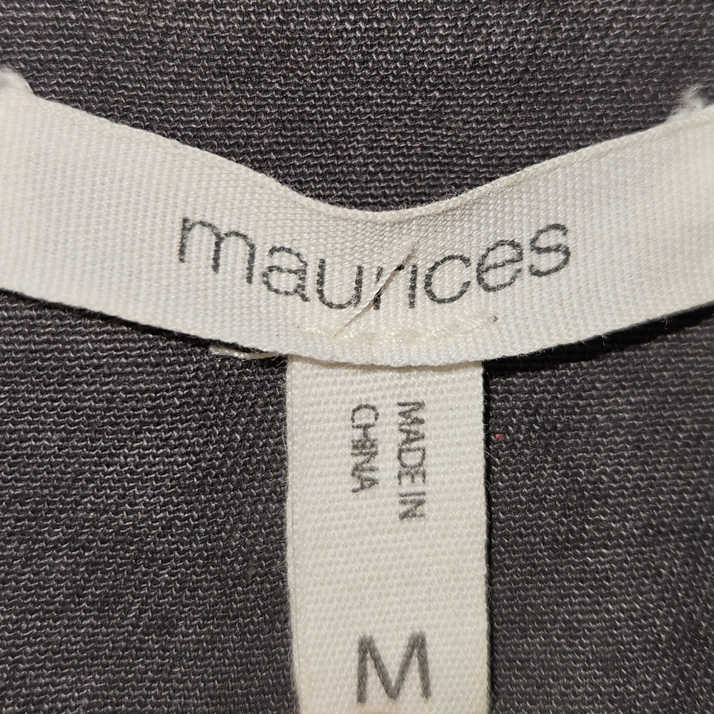 Maurices Charcoal Utility Jacket - Picture 2 of 2